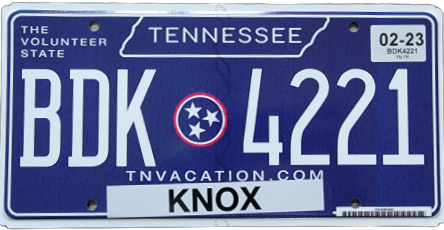 Base - Standard Automobile license plate design